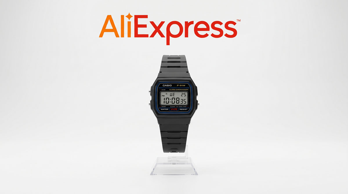 AliExpress मा Casio F-91W घडी किन्ने गाइड - नेपाल