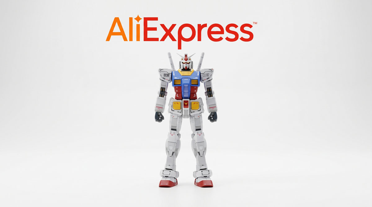 AliExpress मा गुन्डम फिगरहरू खरिद गर्ने गाइड